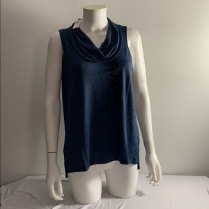 Banana Republic Cowl Neck Sleeveless Top NWT Med